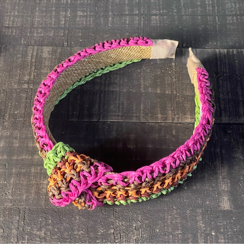 Trina Turk Multicolor Woven Headband - Picture 4 of 7